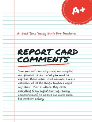 cover image of Report Card Comments
